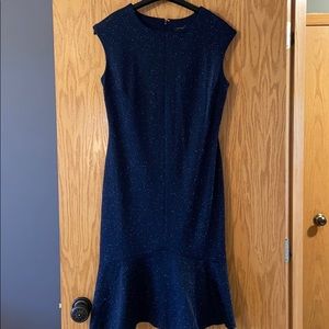 Dark blue dress